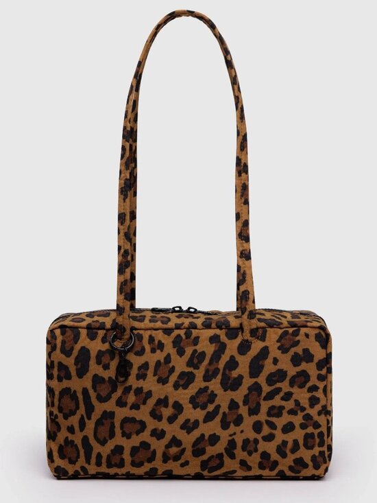 BAGGU Handbags - NWT Baggu Regular Nylon Bowler Bag - Leopard